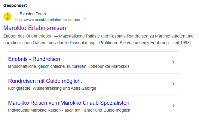 Adword Anzeigen