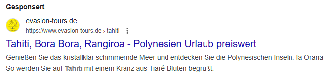 Adword Anzeigen